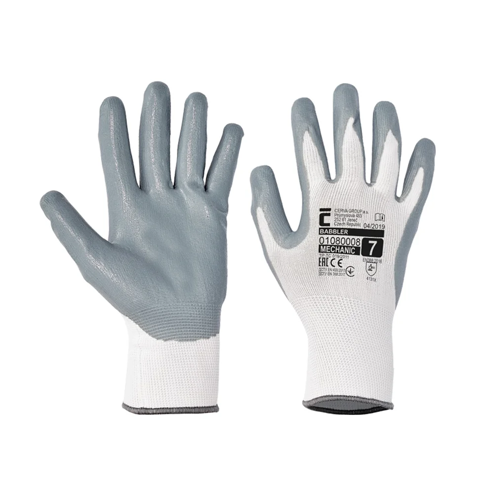 Schuurhandschoen Nitril | Maat L