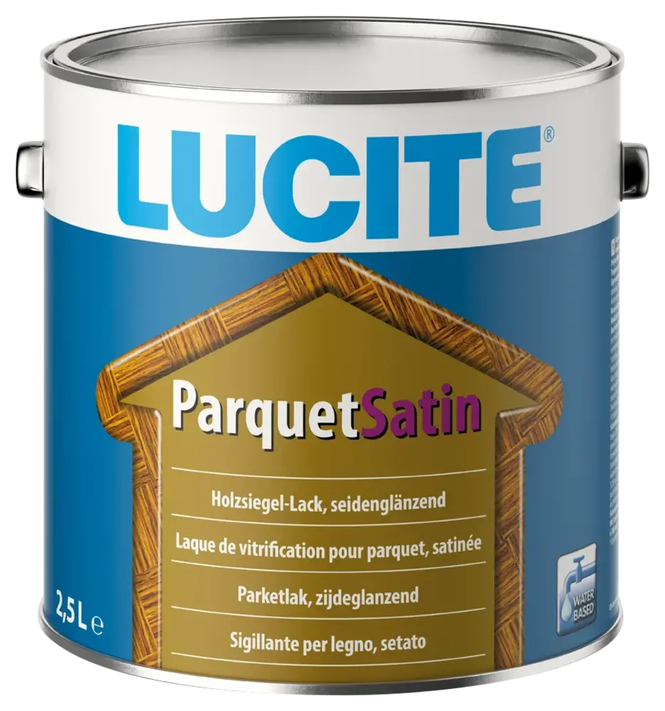 Lucite Parquet Satin | Zijdeglans Blanke Vloerlak