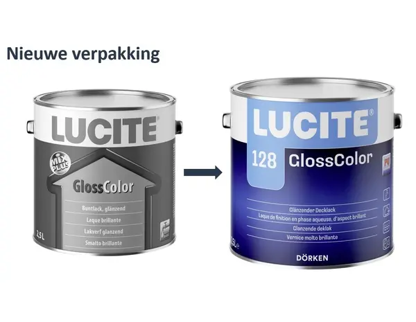 Lucite 128 GlossColor | Hoogglans Lakverf Binnen & Buiten Lucite 128 GlossColor | Hoogglans Lakverf Binnen & Buiten