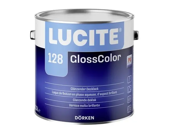 Lucite 128 GlossColor | Hoogglans Lakverf Binnen & Buiten Lucite 128 GlossColor | Hoogglans Lakverf Binnen & Buiten
