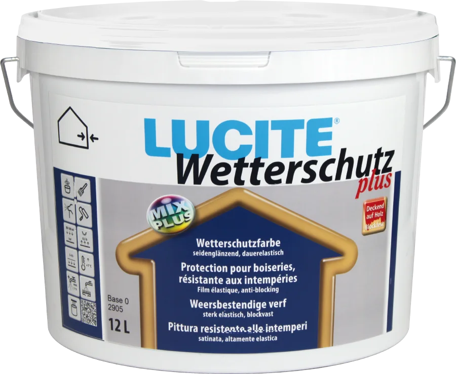 Wetterschutz Plus | Zijdeglans Verf | 2,5 LTR | Wit