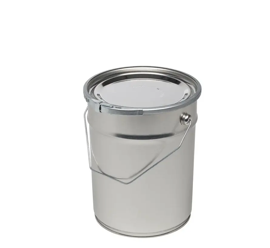 Hildering Leeg Blik Conisch Blank/Gecoat 5 LTR - Per Stuk