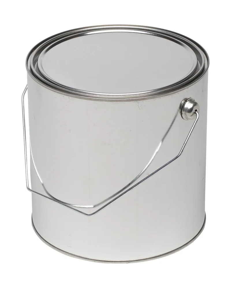 Leeg Blik + Deksel/Hengsel 4 LTR | Per Stuk