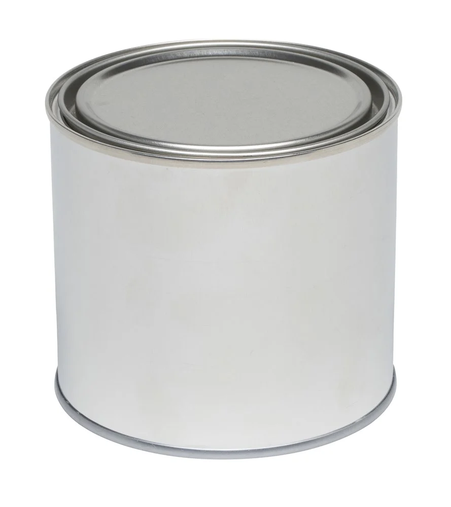 Leeg Blik + Deksel 0,5 LTR | Per Stuk