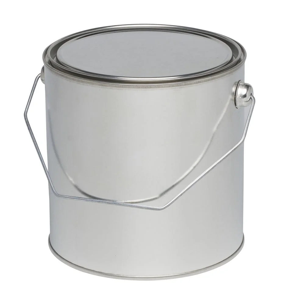 Leeg Blik + Deksel/Hengsel 2,5 LTR | Per Stuk