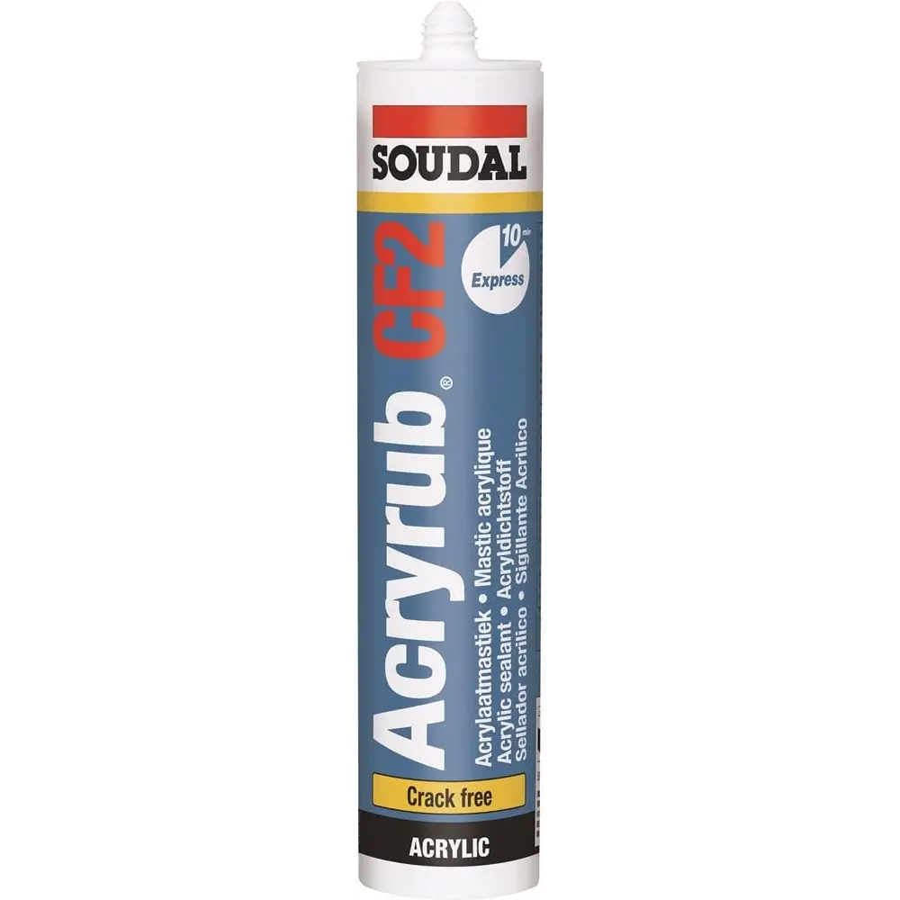 Soudal Acryrub CF2 Acrylaatkit Wit bestellen? - Decoprof.nl