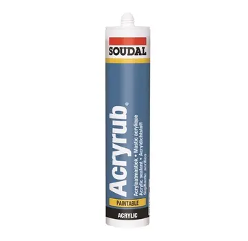 Soudal Acryrub Acrylaatkit Wit