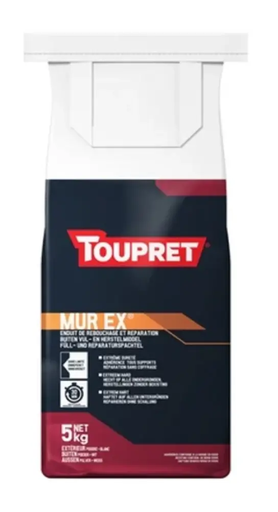 Toupret Mur Ex | Vul- en Reparatiemiddel Toupret Mur Ex | Vul- en Reparatiemiddel