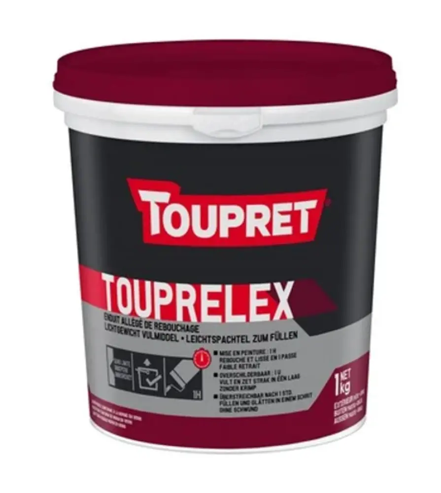 Toupret Touprelex | Lichtgewicht Buitenvulmiddel Toupret Touprelex | Lichtgewicht Buitenvulmiddel