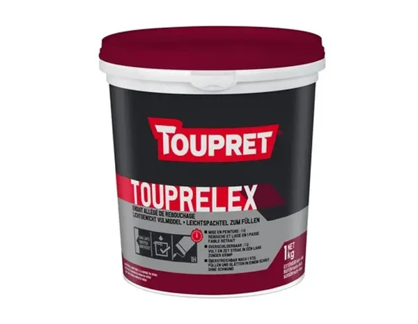 Toupret Touprelex | Lichtgewicht Buitenvulmiddel Toupret Touprelex | Lichtgewicht Buitenvulmiddel