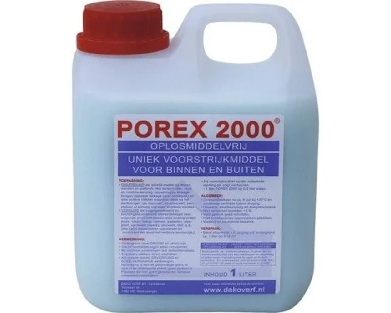 Porex 2000 Voorstrijk Porex 2000 Voorstrijk
