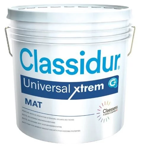 Universal Xtrem Mat | 5 LTR | Wit