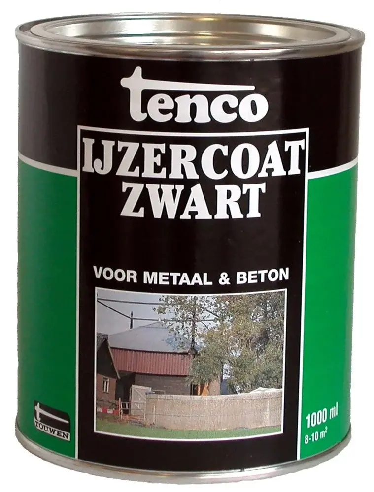 Tenco IJzercoat Teervrij Zwart Tenco IJzercoat Teervrij Zwart