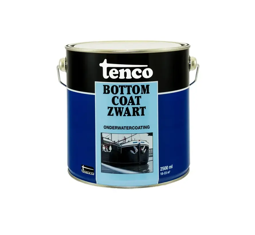 Tenco Bottomcoat Teervrij Zwart - 1 LTR