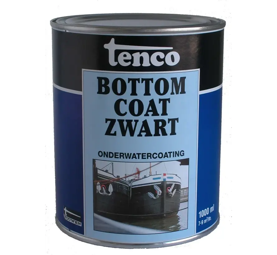 Tenco Bottomcoat Teervrij Zwart - 1 LTR