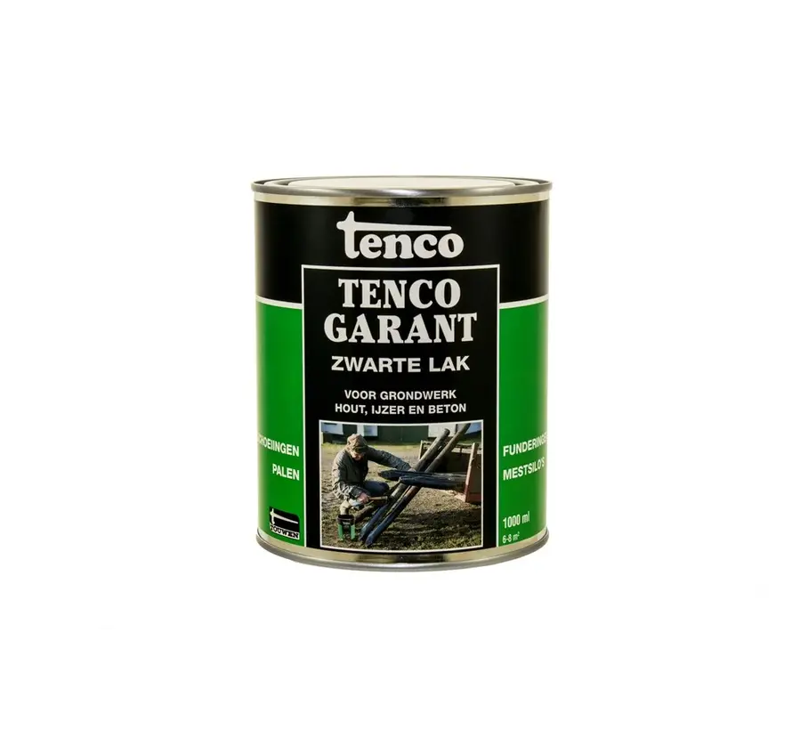 Tenco Garant Teervrij Zwart - 1 LTR