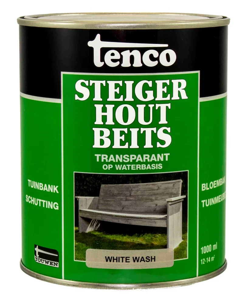 Steigerhoutbeits White Wash | 1 LTR