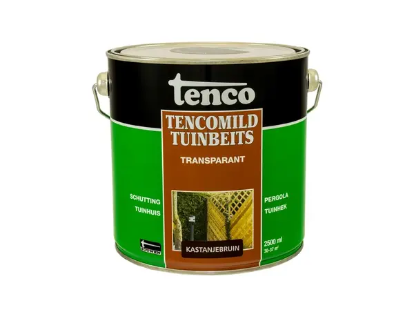 Tenco Tencomild Tuinbeits Transparant Kastanjebruin