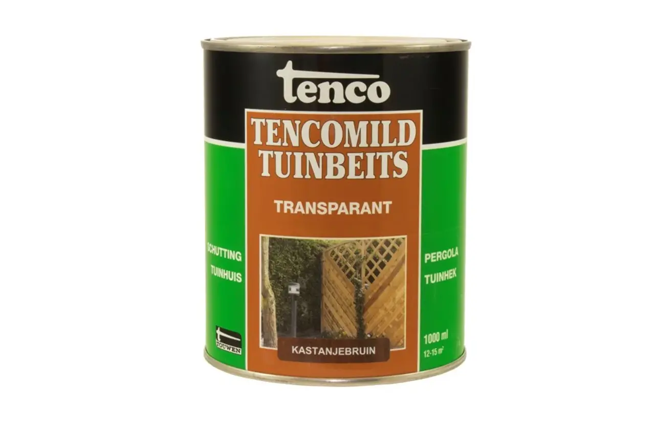 Tenco Tencomild Tuinbeits Transparant Kastanjebruin