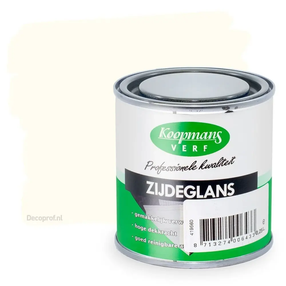 Koopmans Zijdeglans 9010 Wit Koopmans Zijdeglans 9010 Wit