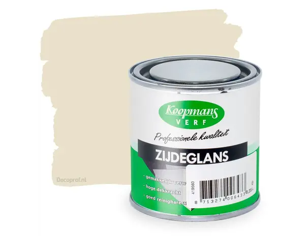 Koopmans Zijdeglans 9001 Creme Wit Koopmans Zijdeglans 9001 Creme Wit