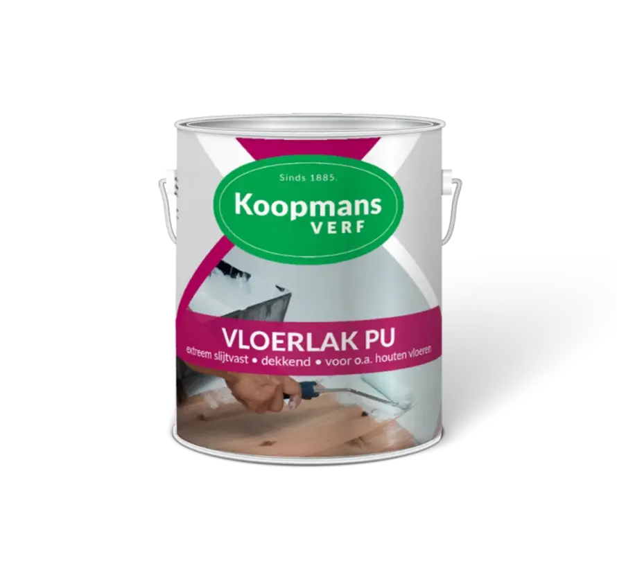 Koopmans Vloerlak PU Zijdeglans - 750 ML 