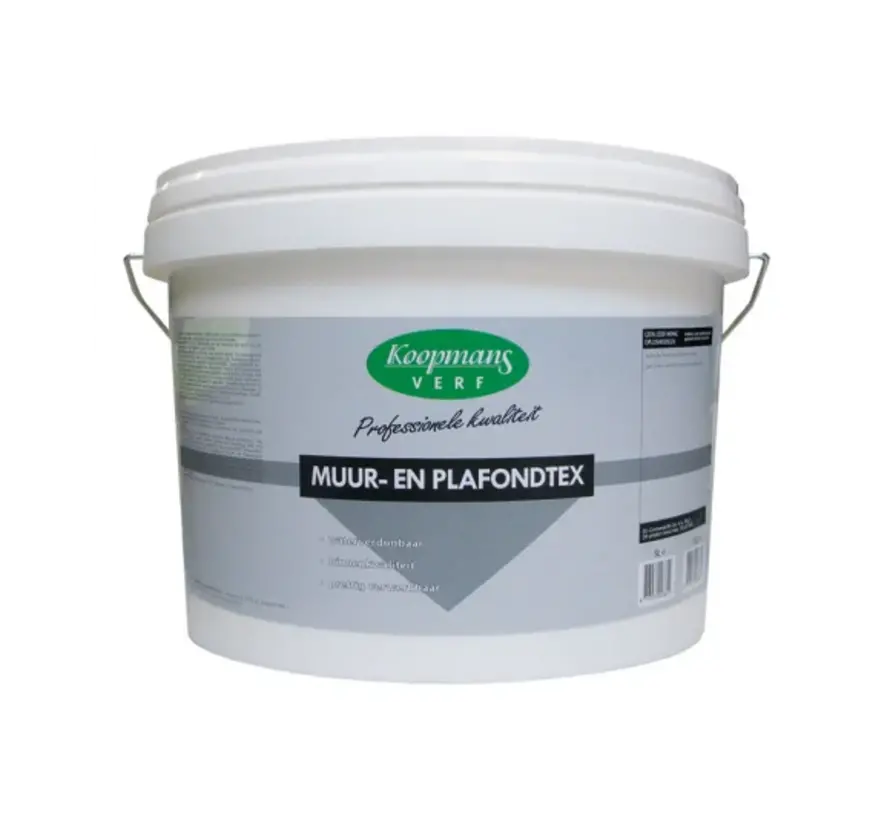 Koopmans Muur En Plafondtex - 5 LTR 