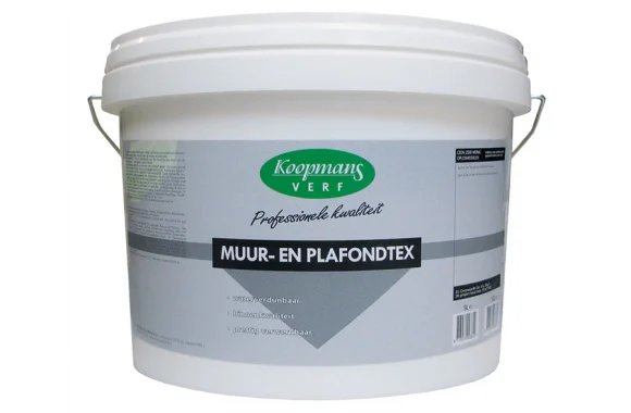 Muur En Plafondtex | 5 LTR | Lichte kleur