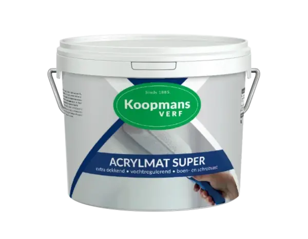 Koopmans Acrylmat Super | Matte Muur- & Gevelverf Koopmans Acrylmat Super | Matte Muur- & Gevelverf