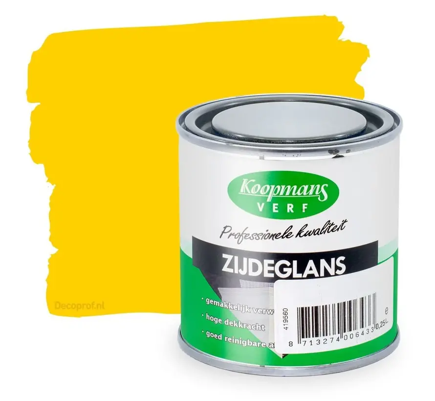 Koopmans Zijdeglans 45 Geel - 250 ML