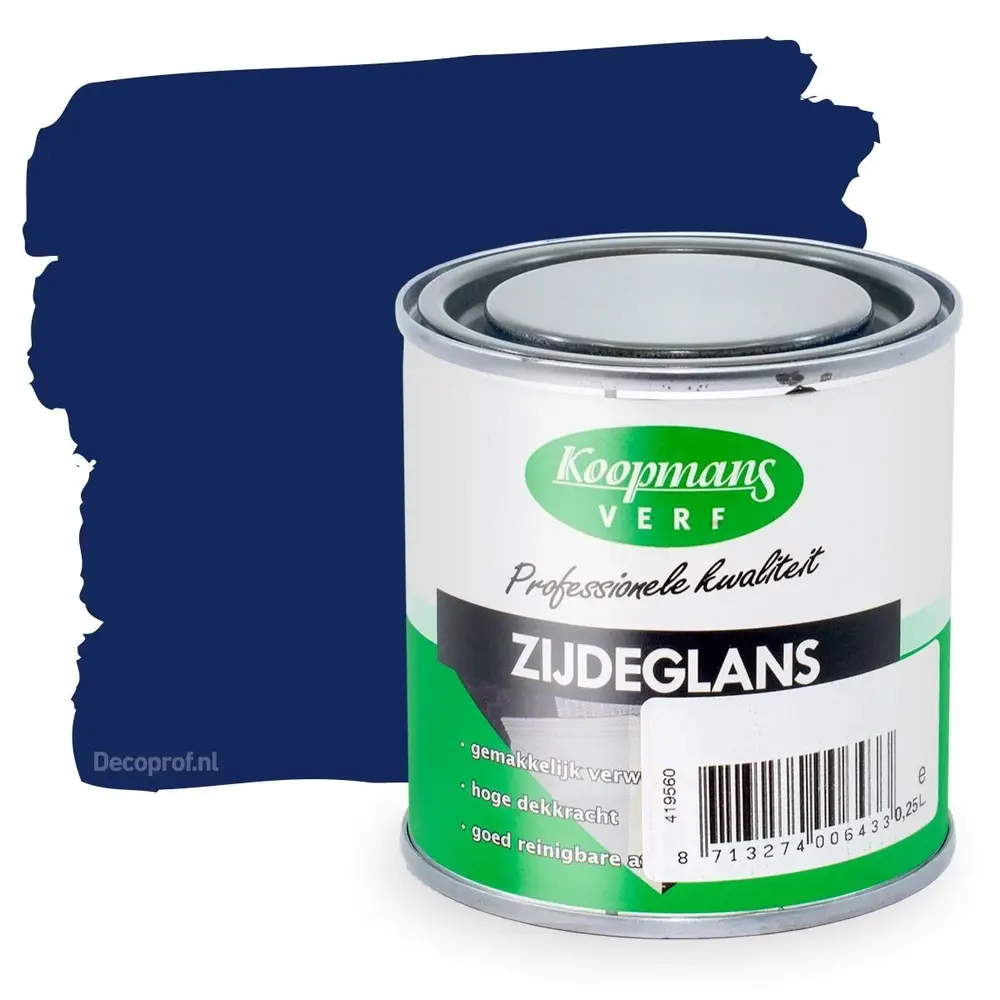 Koopmans Zijdeglans 42 Blauw Koopmans Zijdeglans 42 Blauw