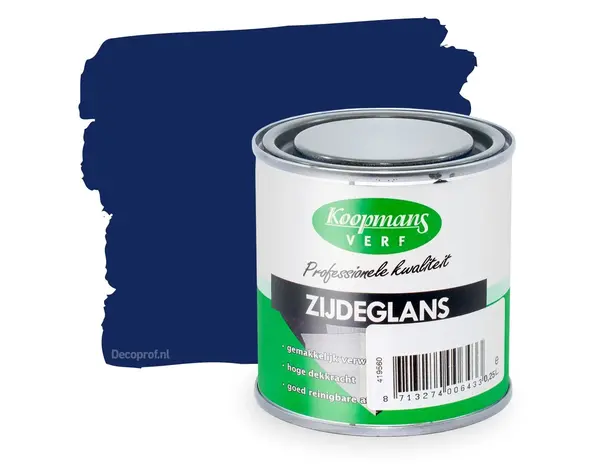 Koopmans Zijdeglans 42 Blauw Koopmans Zijdeglans 42 Blauw