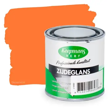 Koopmans Zijdeglans 10 Oranje