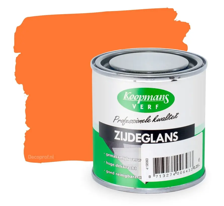 Koopmans Zijdeglans 10 Oranje - 250 ML