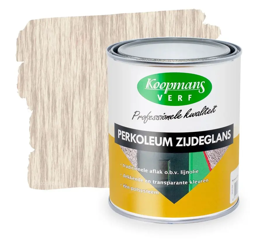 Koopmans Perkoleum Zijdeglans Transparant Blank - 750 ML