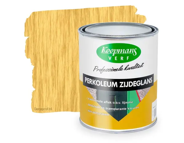 Koopmans Perkoleum Zijdeglans Transparant 217 Grenen Koopmans Perkoleum Zijdeglans Transparant 217 Grenen