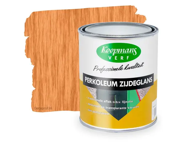 Koopmans Perkoleum Zijdeglans Transparant 213 Teak Koopmans Perkoleum Zijdeglans Transparant 213 Teak