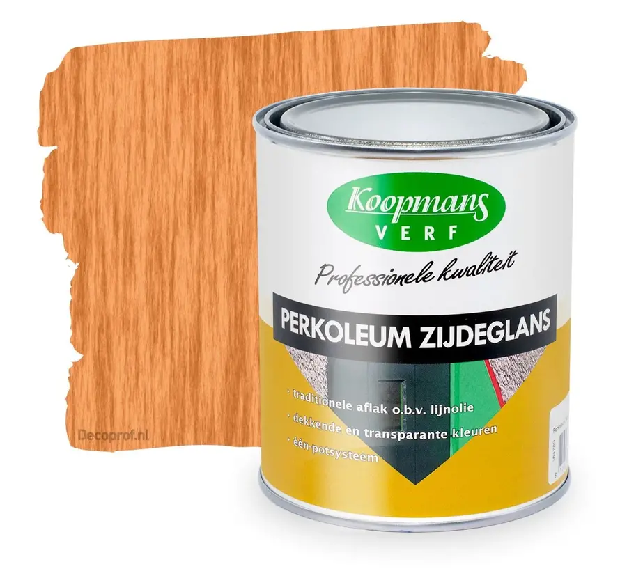 Koopmans Perkoleum Zijdeglans Transparant 213 Teak - 750 ML