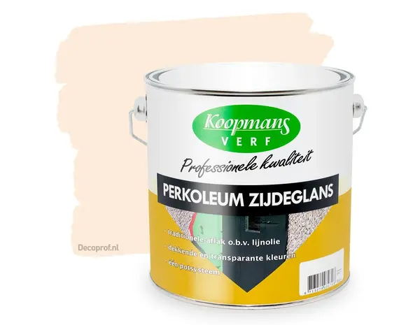 Koopmans Perkoleum Zijdeglans Dekkend 9001 Creme Wit Koopmans Perkoleum Zijdeglans Dekkend 9001 Creme Wit