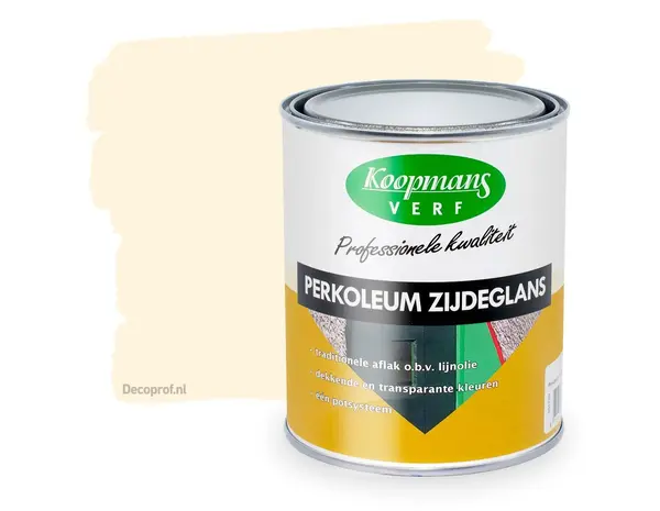 Koopmans Perkoleum Zijdeglans Dekkend 302 Roomwit Koopmans Perkoleum Zijdeglans Dekkend 302 Roomwit