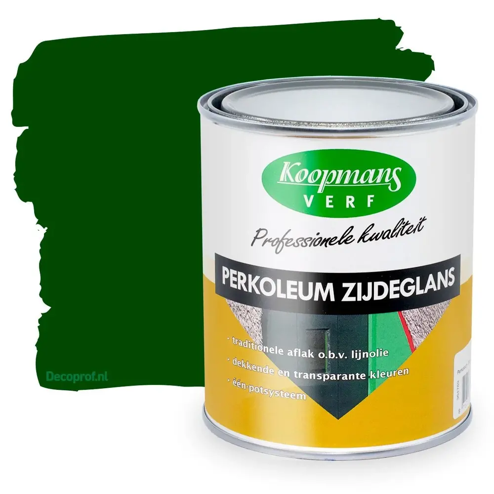 Koopmans Perkoleum Zijdeglans Dekkend 244 Sparregroen Koopmans Perkoleum Zijdeglans Dekkend 244 Sparregroen