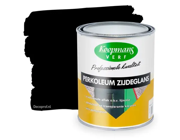 Koopmans Perkoleum Zijdeglans Dekkend 239 Zwart Koopmans Perkoleum Zijdeglans Dekkend 239 Zwart