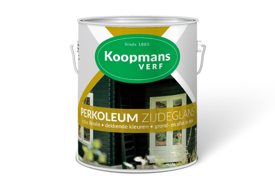 Perkoleum Zijdeglans Dekkend 206 Donkergroen