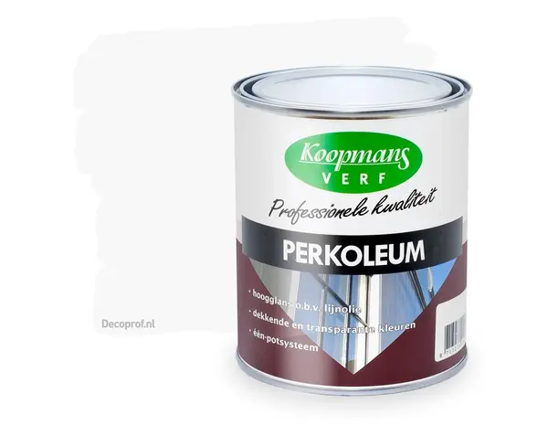 Koopmans Perkoleum Zijdeglans Dekkend 201 Wit Koopmans Perkoleum Zijdeglans Dekkend 201 Wit