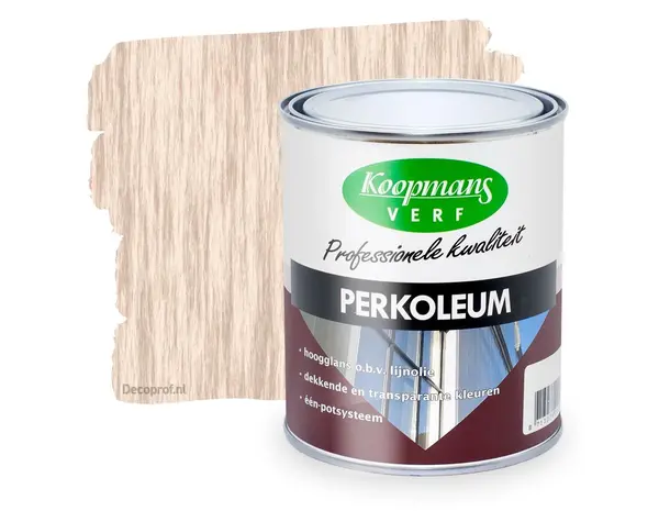Koopmans Perkoleum Transparant Blank Koopmans Perkoleum Transparant Blank