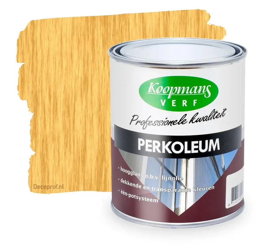 Koopmans Perkoleum Hoogglans Transparant 217 Grenen - 750 ML