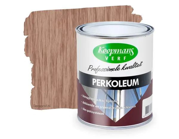 Koopmans Perkoleum Hoogglans Transparant 214 Donkereiken Koopmans Perkoleum Hoogglans Transparant 214 Donkereiken