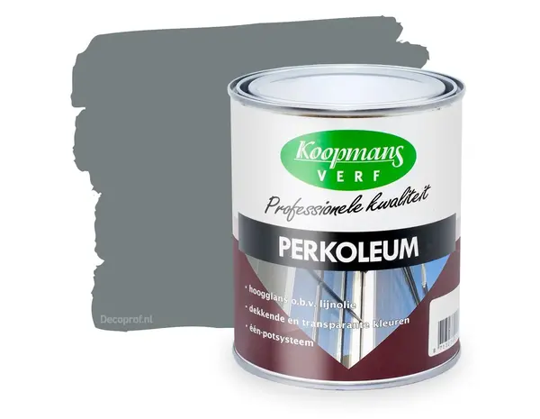 Koopmans Perkoleum Hoogglans Dekkend 305 Donkergrijs