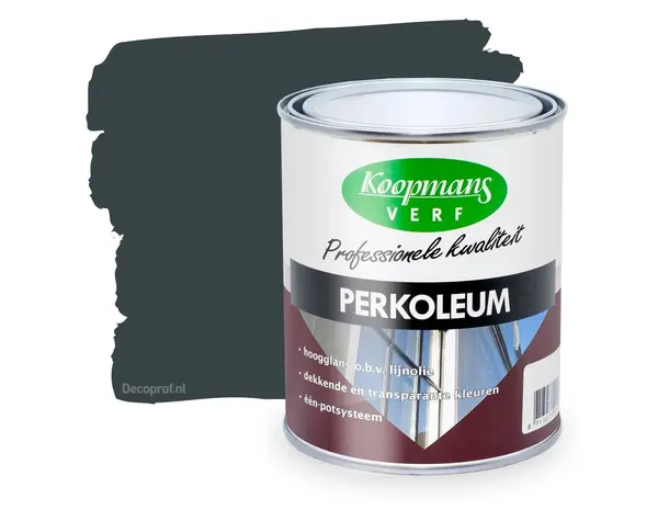 Koopmans Perkoleum Hoogglans Dekkend 289 Antraciet