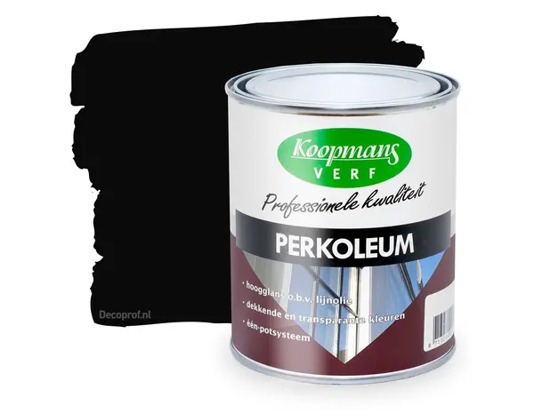 Koopmans Perkoleum Hoogglans Dekkend 239 Zwart Koopmans Perkoleum Hoogglans Dekkend 239 Zwart